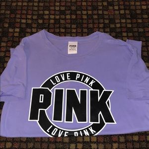 Love Pink Oversized Tee